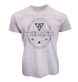 SHIRTS GREY IRL EMERALD ISLE LABEL TEE