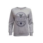 SWEATSHIRTS CLEARANCE: GREY IRL EMERALD ISLE LABEL SWEATSHIRT :FINAL SALE