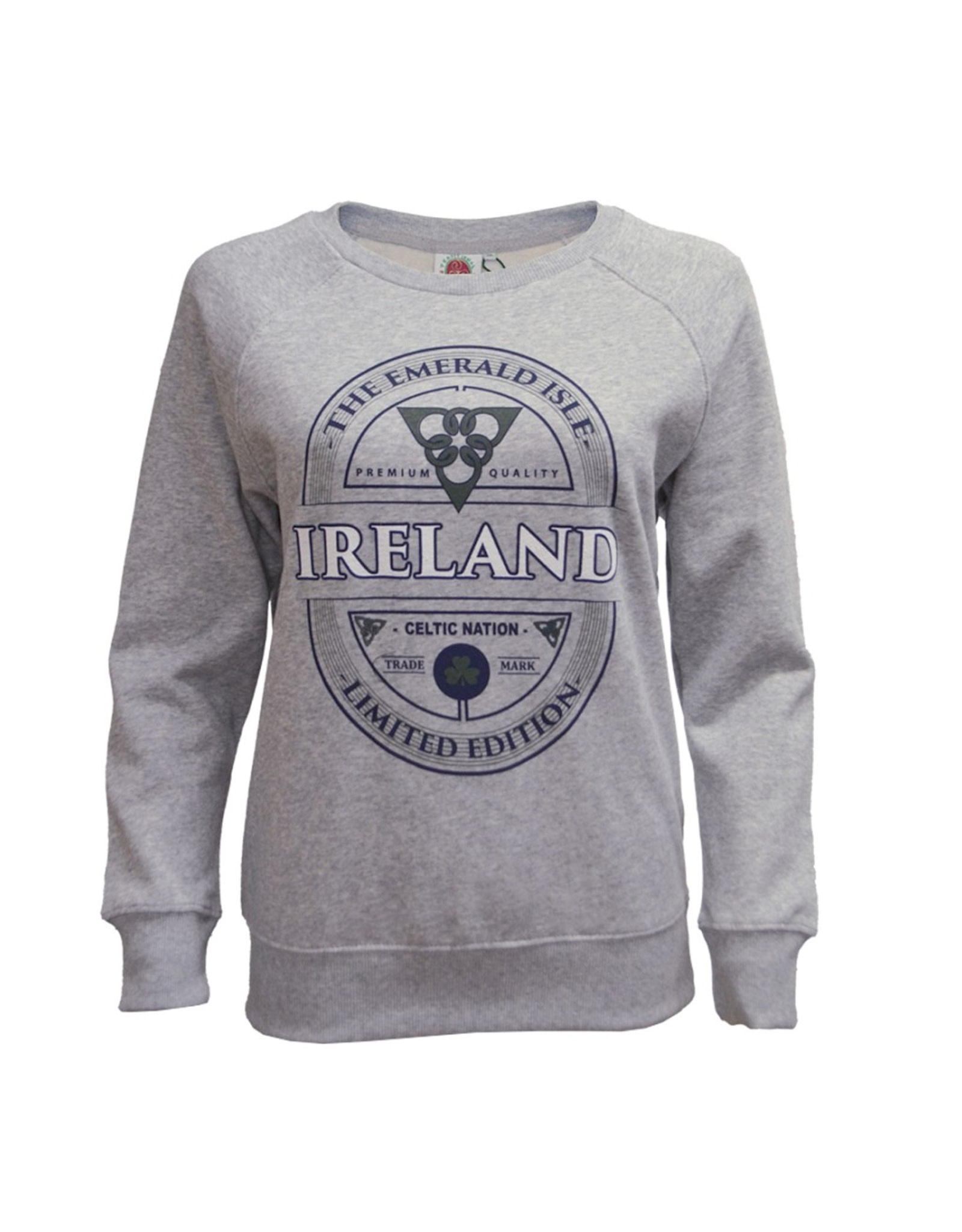 SWEATSHIRTS GREY IRL EMERALD ISLE LABEL SWEATSHIRT
