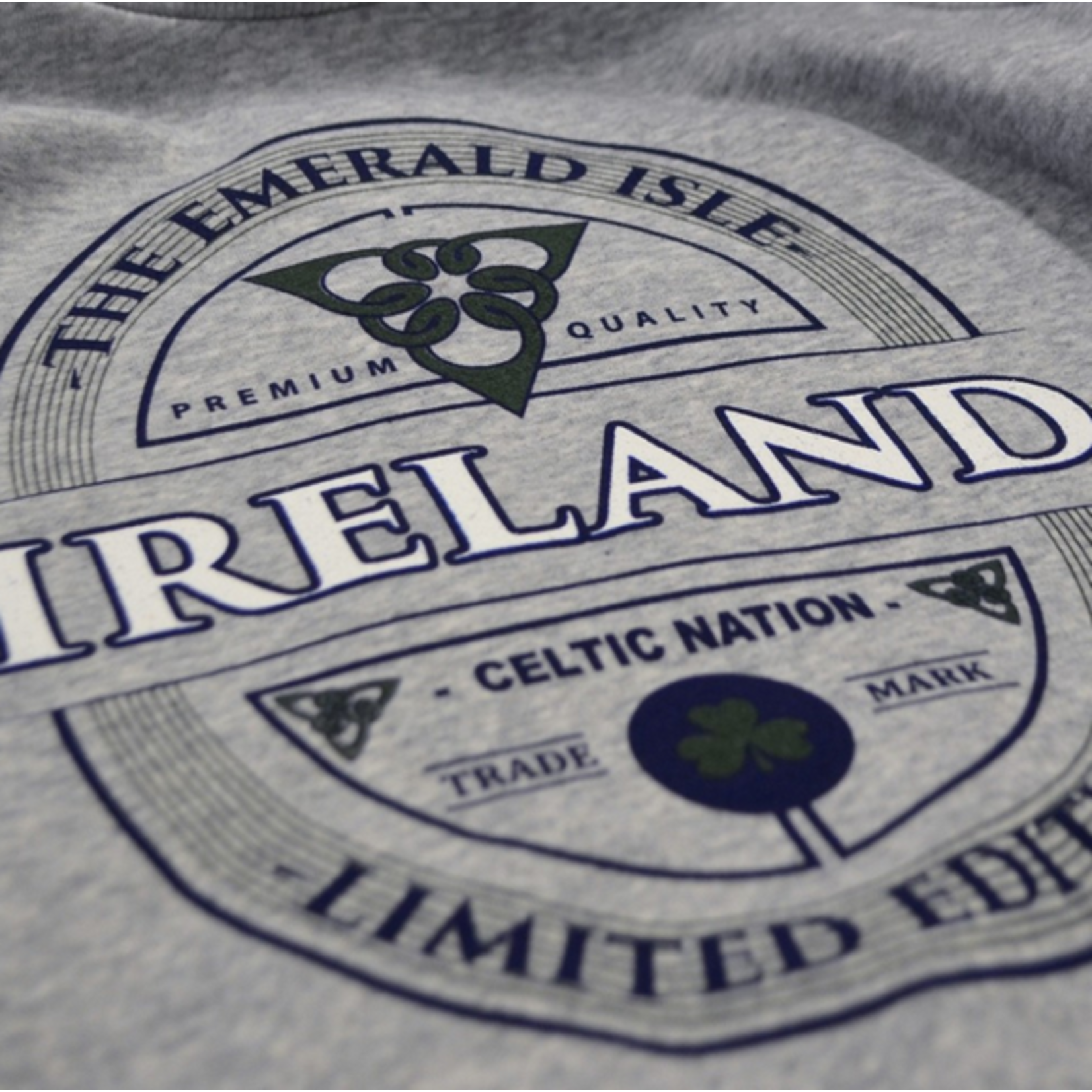 SWEATSHIRTS GREY IRL EMERALD ISLE LABEL SWEATSHIRT