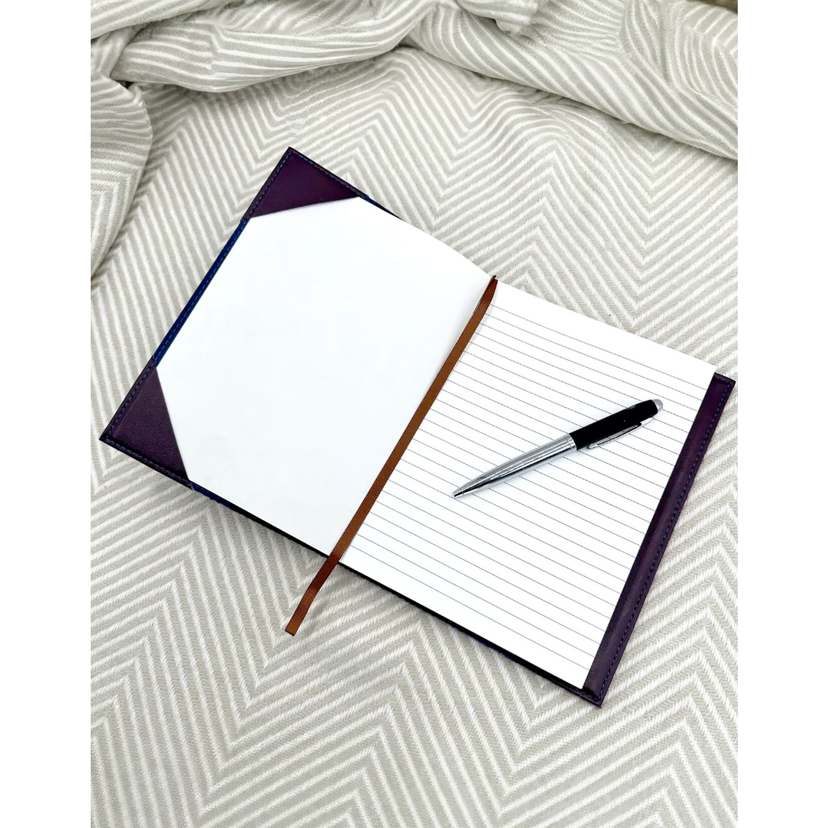 NOVELTY HARRIS TWEED NOTEBOOK