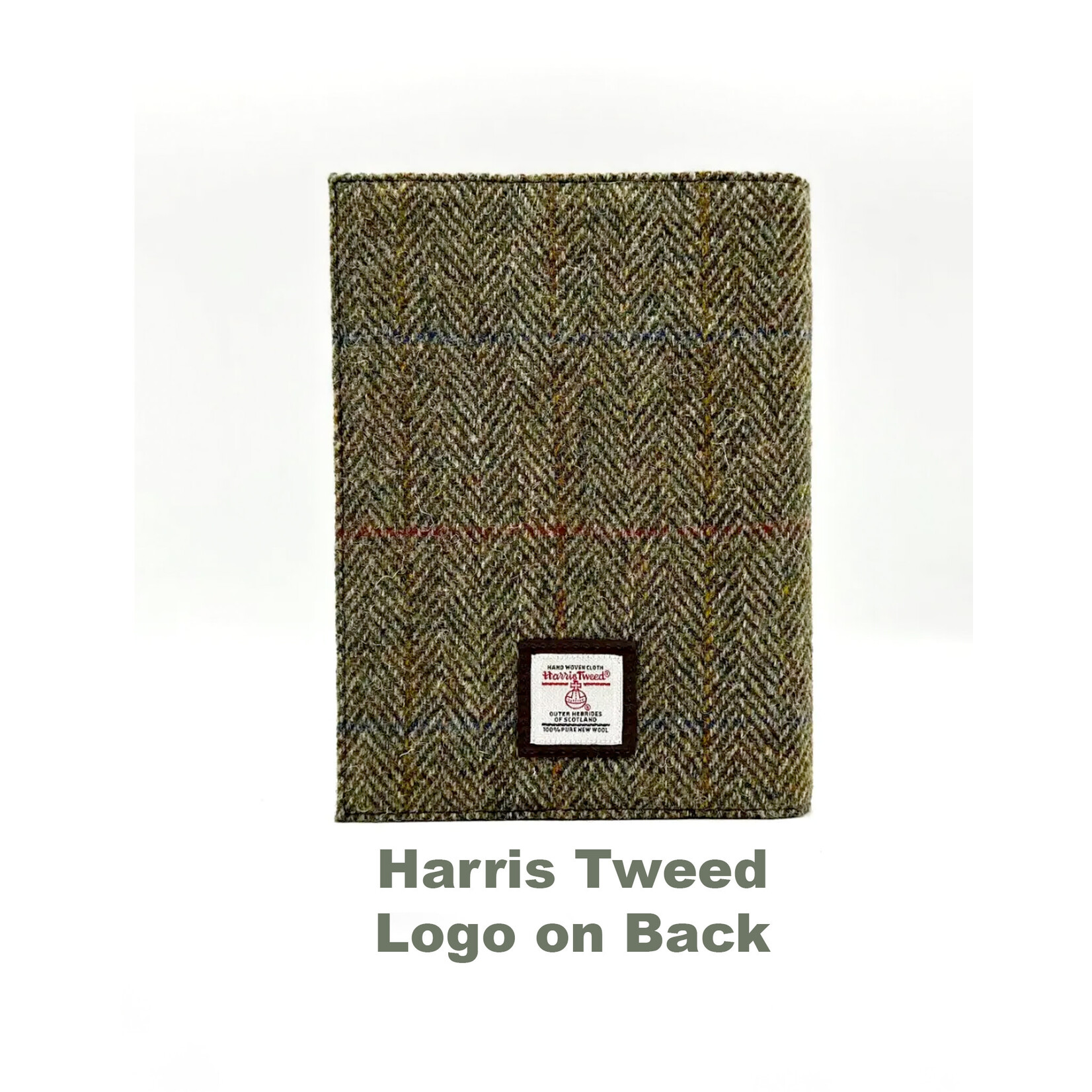 NOVELTY HARRIS TWEED NOTEBOOK