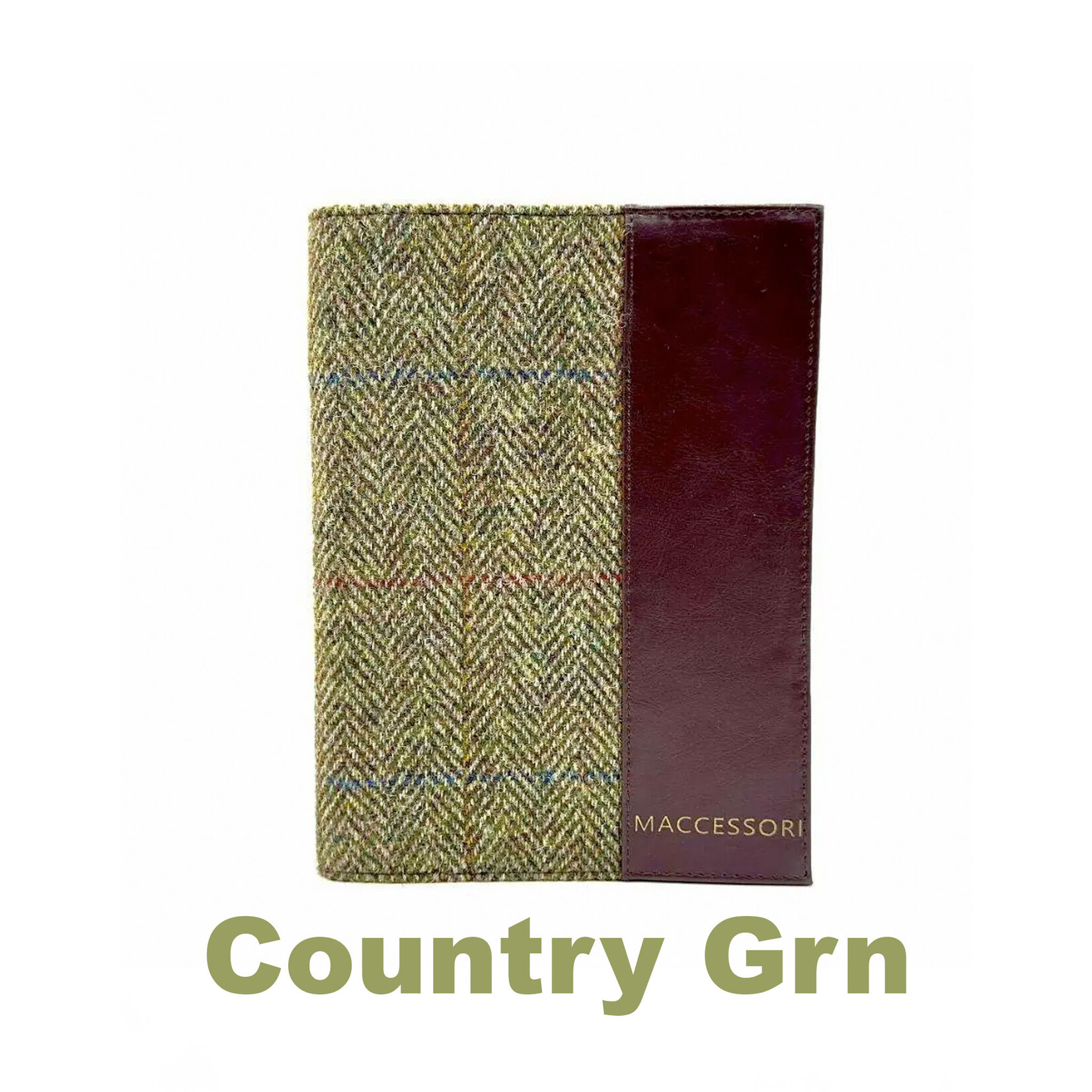 NOVELTY HARRIS TWEED NOTEBOOK