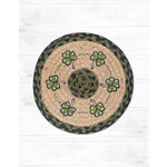 KITCHEN & ACCESSORIES SHAMROCK JUTE TRIVET