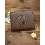 ACCESSORIES LEATHER WALLET - Brown with Celtic Knot