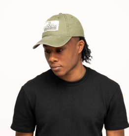CAPS & HATS GUINNESS OLIVE GREEN PATCH LABEL CAP