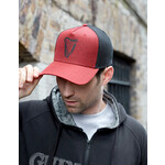 CAPS & HATS GUINNESS PREMIUM BLK & RED TRUCKER CAP