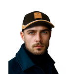 CAPS & HATS GUINNESS BLACK w CARAMEL EDGE CAP