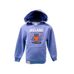 KIDS CLOTHES CORNFLOWER BLUE CLADDAGH KIDS HOODIE