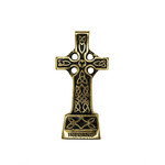 CELTIC CROSSES STANDING CELTIC CROSS BRASS/BLACK