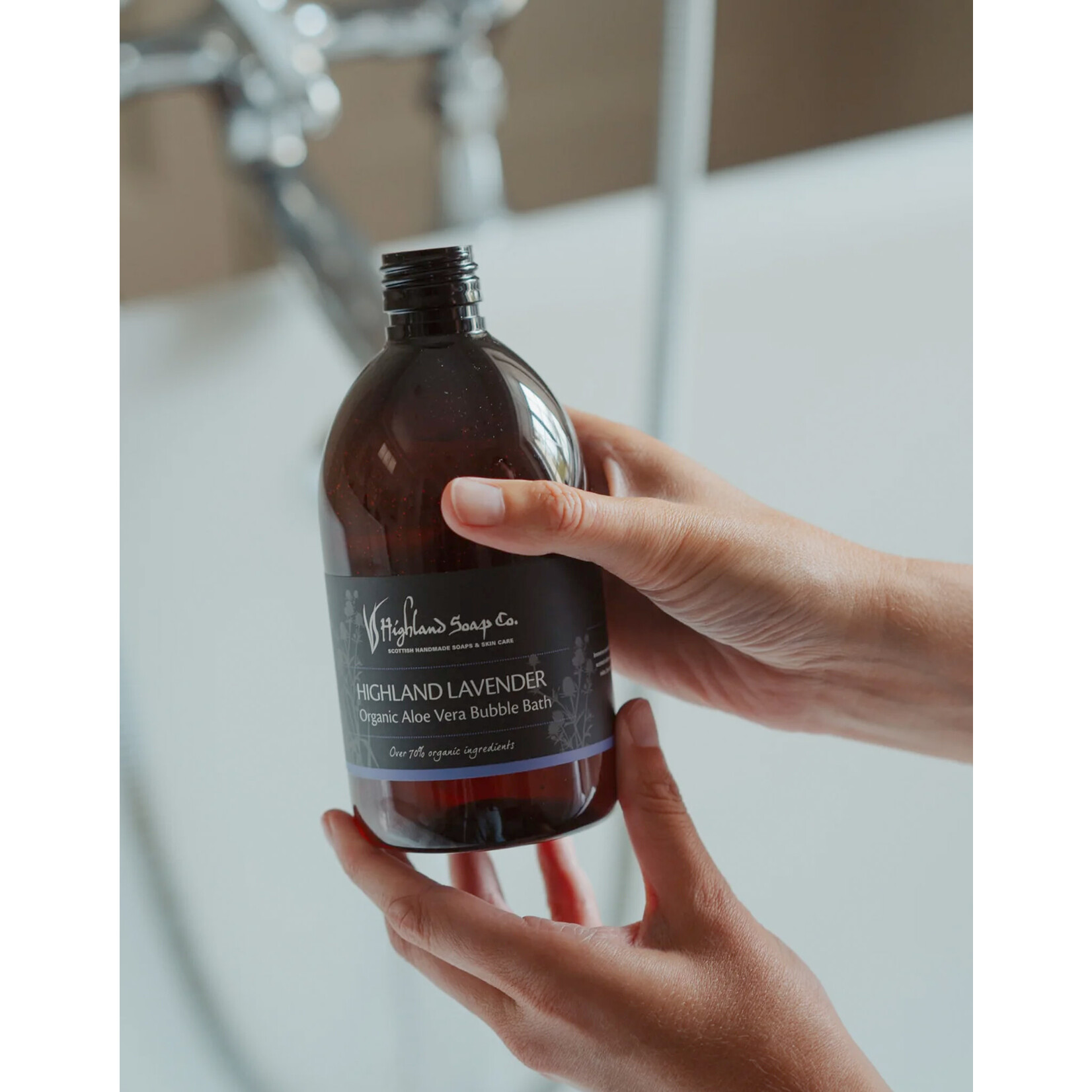 FRAGRANCES HIGHLAND SOAP CO. BUBBLE BATH (500mL) - Highland Lavender