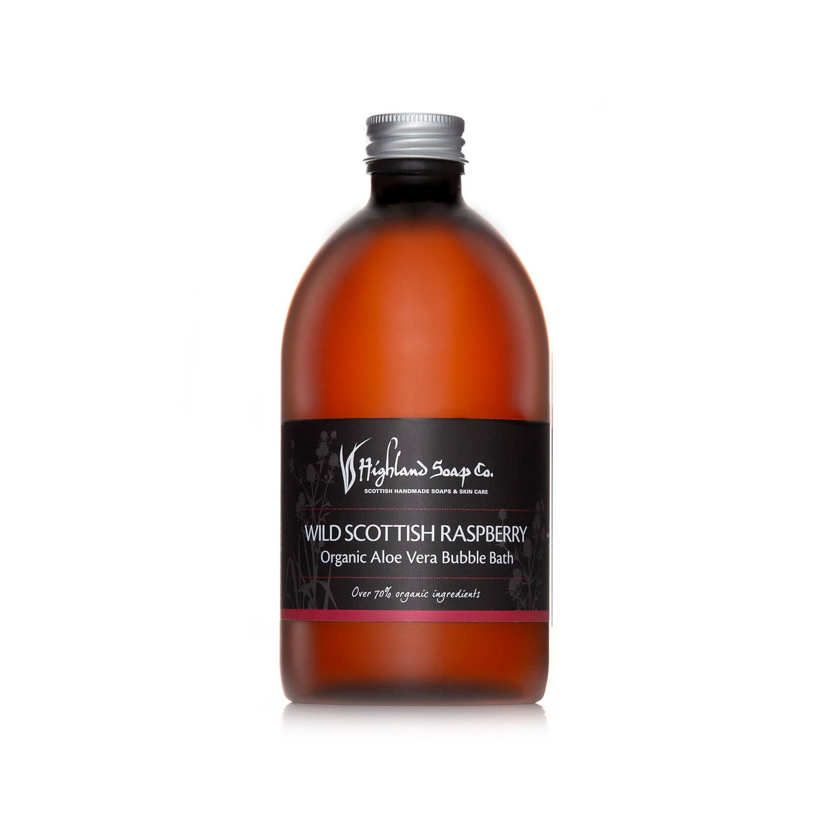 FRAGRANCES HIGHLAND SOAP CO. BUBBLE BATH (500mL) - Wild Scottish Raspberry