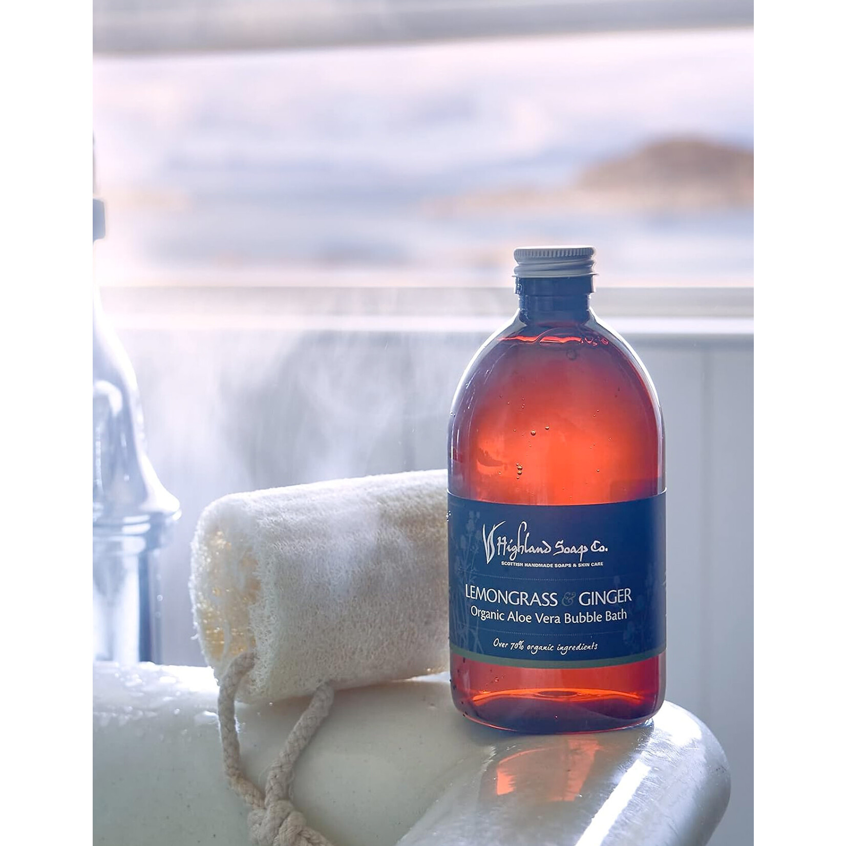 FRAGRANCES HIGHLAND SOAP CO. BUBBLE BATH (500mL) - Lemongrass & Ginger