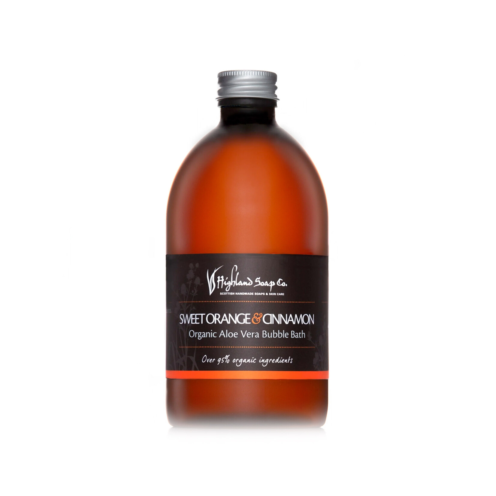 FRAGRANCES HIGHLAND SOAP CO. BUBBLE BATH (500mL) - Sweet Orange & Cinnamon