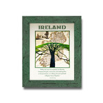 PLAQUES, SIGNS & POSTERS QUOTAGRAPH - IRELAND Map Blessing