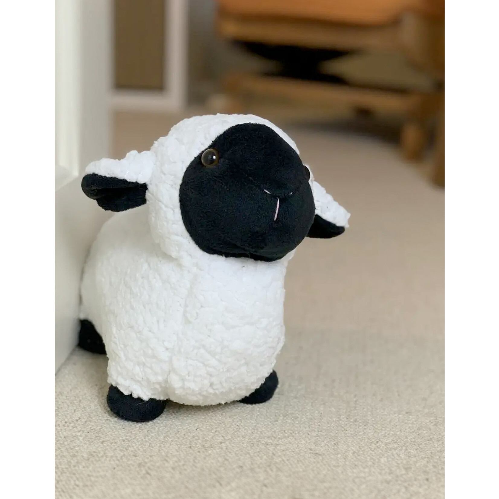 DECOR SHEEP DOORSTOP - Black Sheep