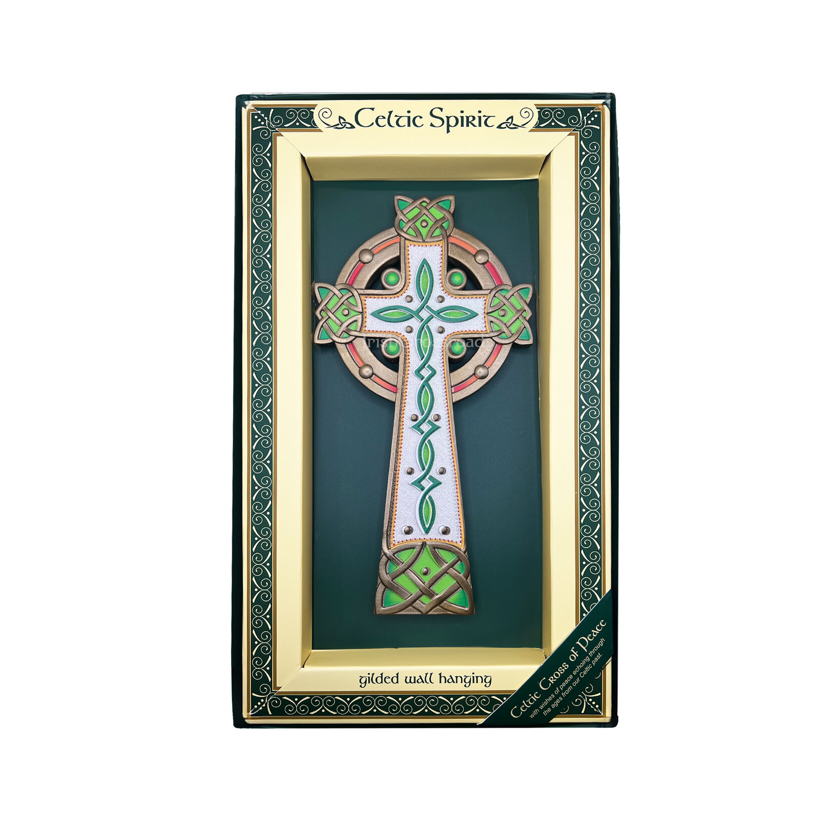 PLAQUES, SIGNS & POSTERS CELTIC SPIRIT PLAQUE - Celtic Cross of Peace
