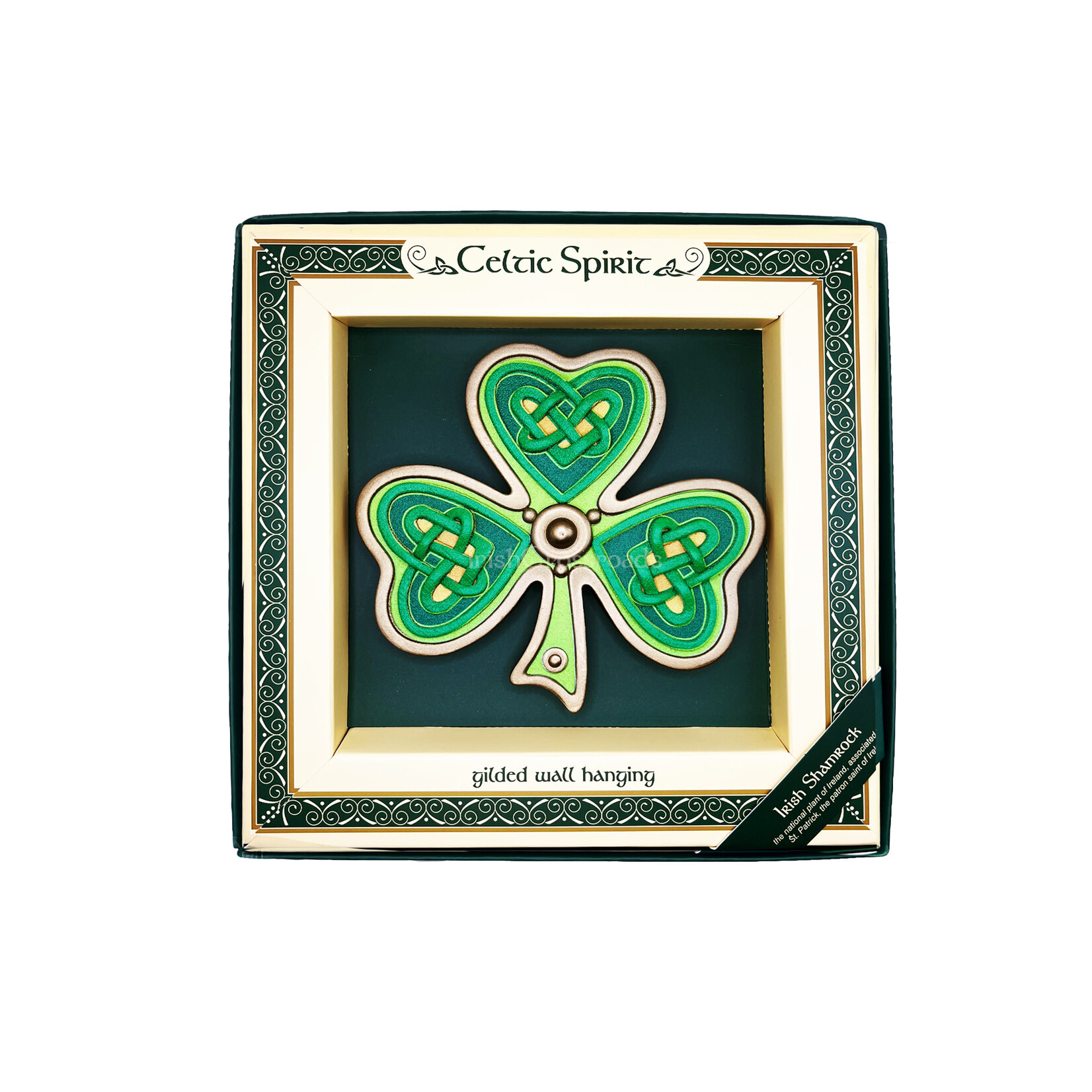 PLAQUES, SIGNS & POSTERS CELTIC SPIRIT PLAQUE - Irish Shamrock