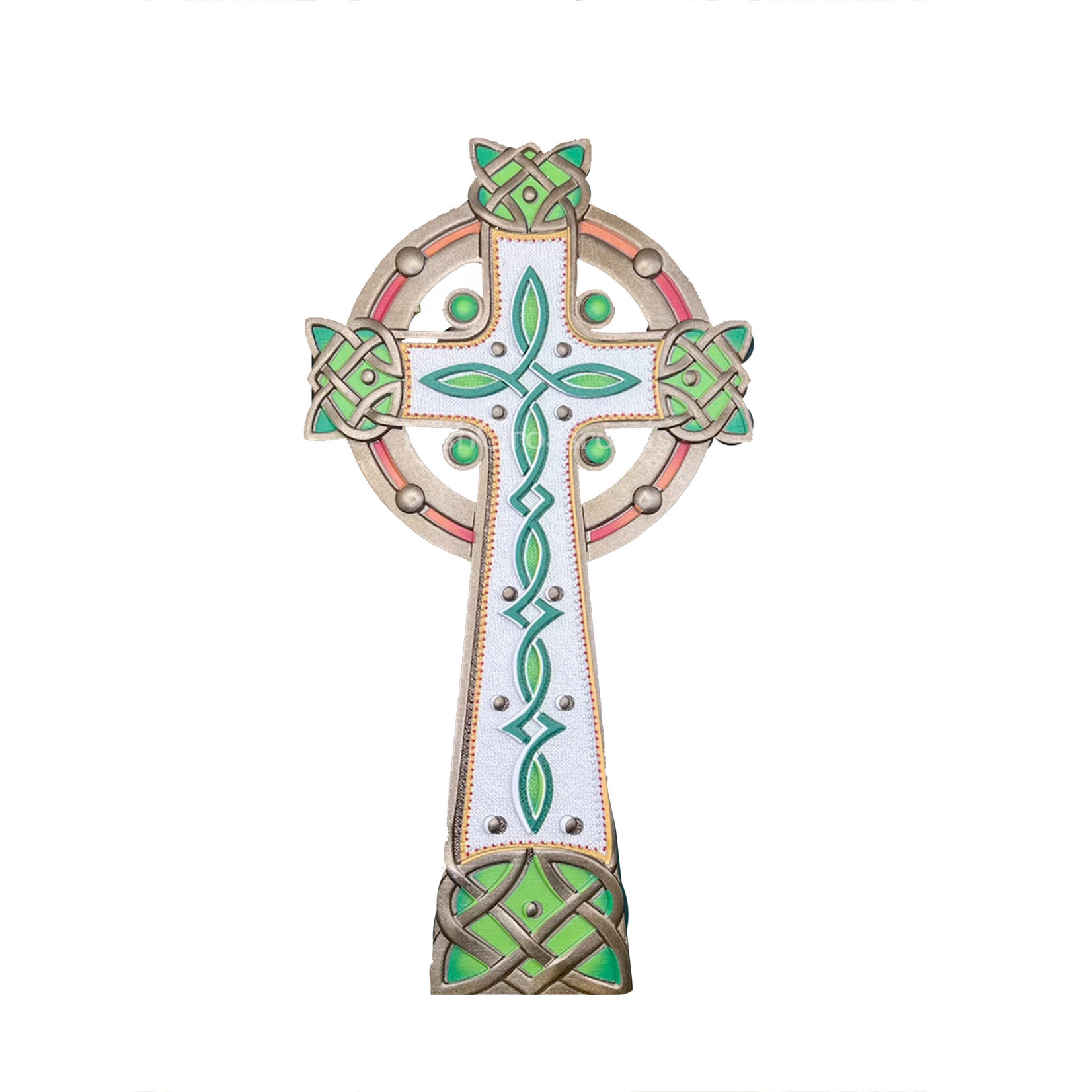 PLAQUES, SIGNS & POSTERS CELTIC SPIRIT PLAQUE - Celtic Cross of Peace
