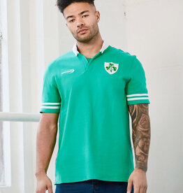 SPORTSWEAR LANSDOWNE ISLAND GRN SHAM CREST SHORT SLEEVED RUGBY