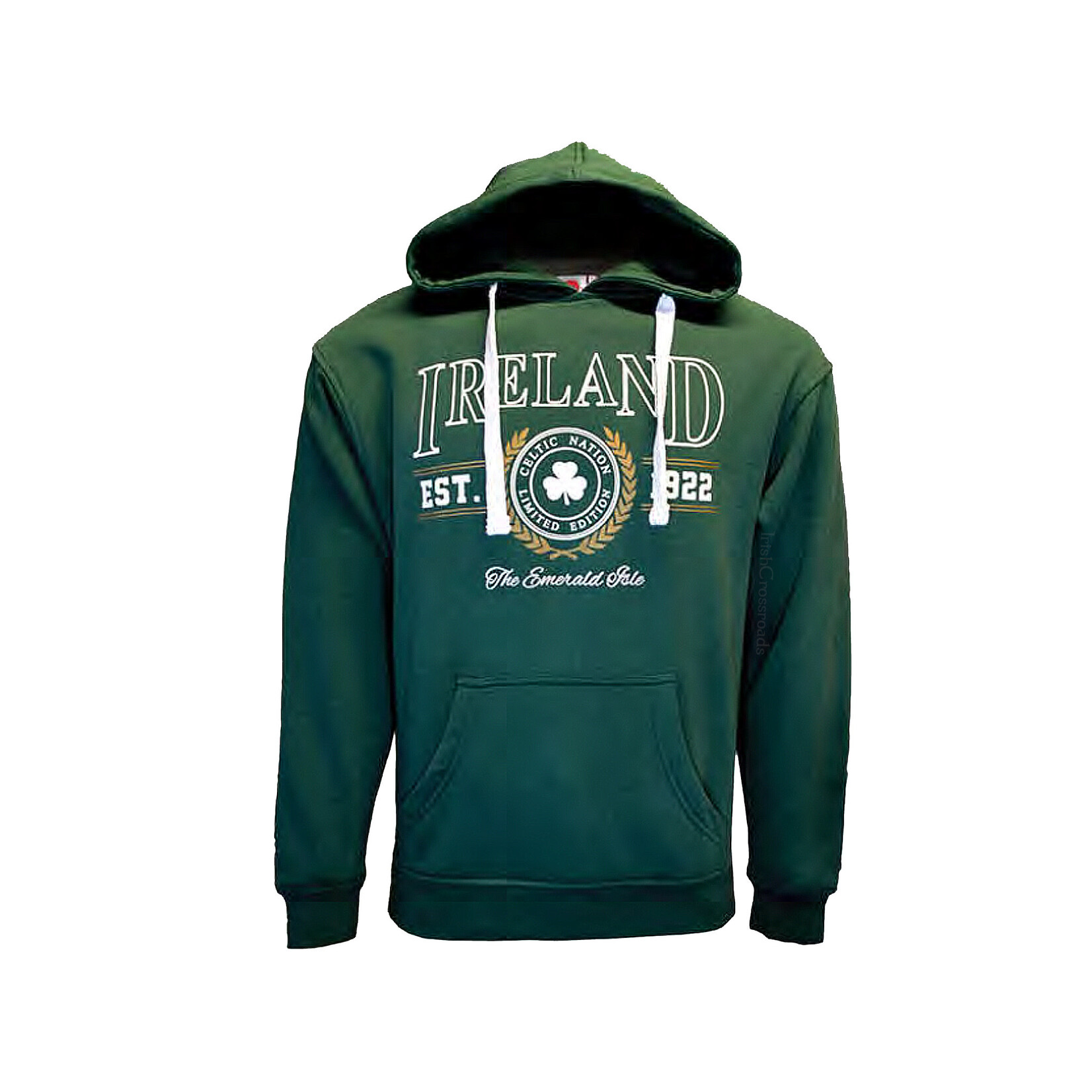SWEATSHIRTS BTL GRN EMERALD ISLE COLLEGIATE HOODIE