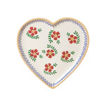 KITCHEN & ACCESSORIES NICHOLAS MOSSE MEDIUM HEART PLATE - Old Rose