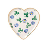 KITCHEN & ACCESSORIES NICHOLAS MOSSE MEDIUM HEART PLATE - Clover