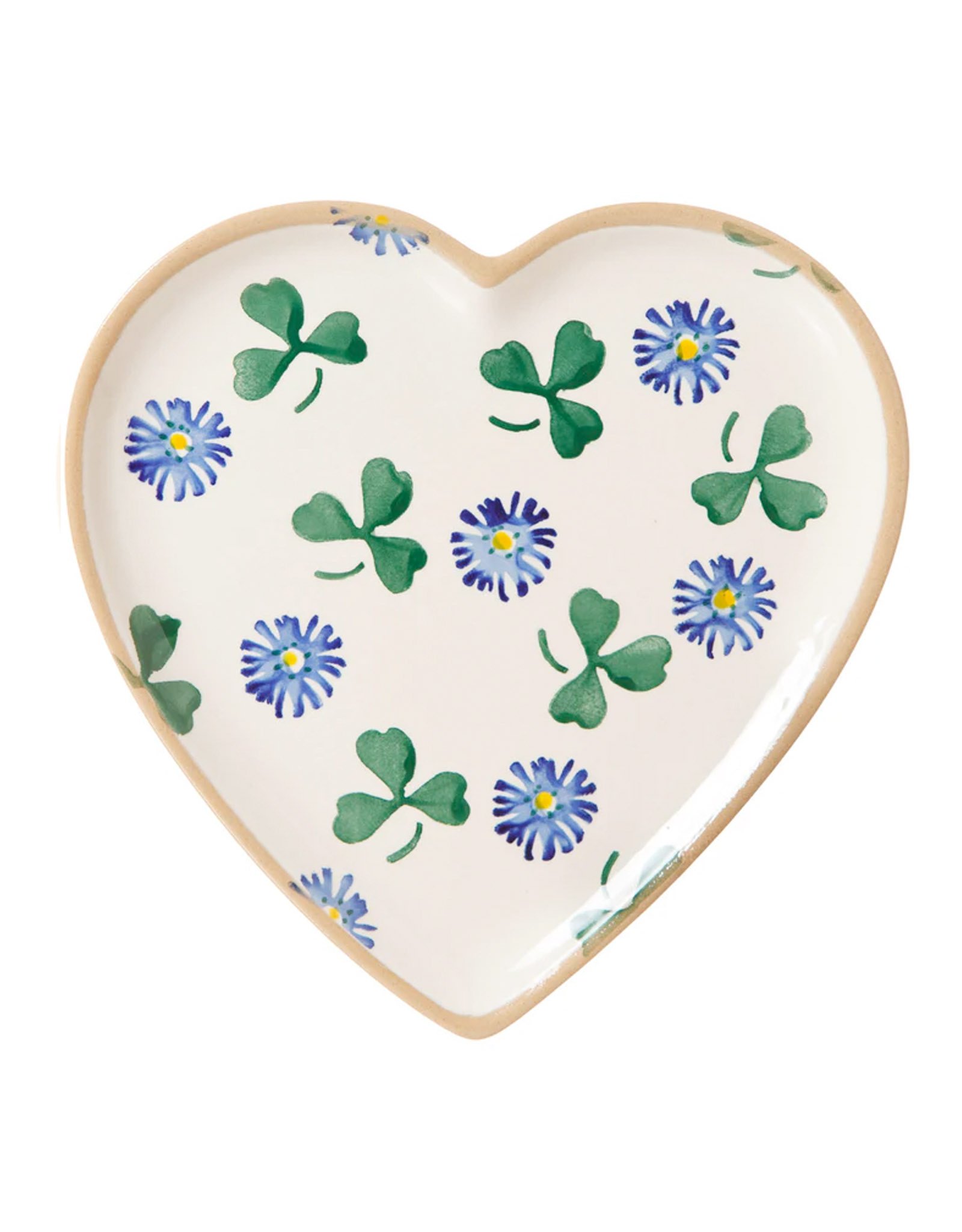 KITCHEN & ACCESSORIES NICHOLAS MOSSE MEDIUM HEART PLATE - Clover