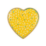 KITCHEN & ACCESSORIES NICHOLAS MOSSE MEDIUM HEART PLATE - Yellow Lawn
