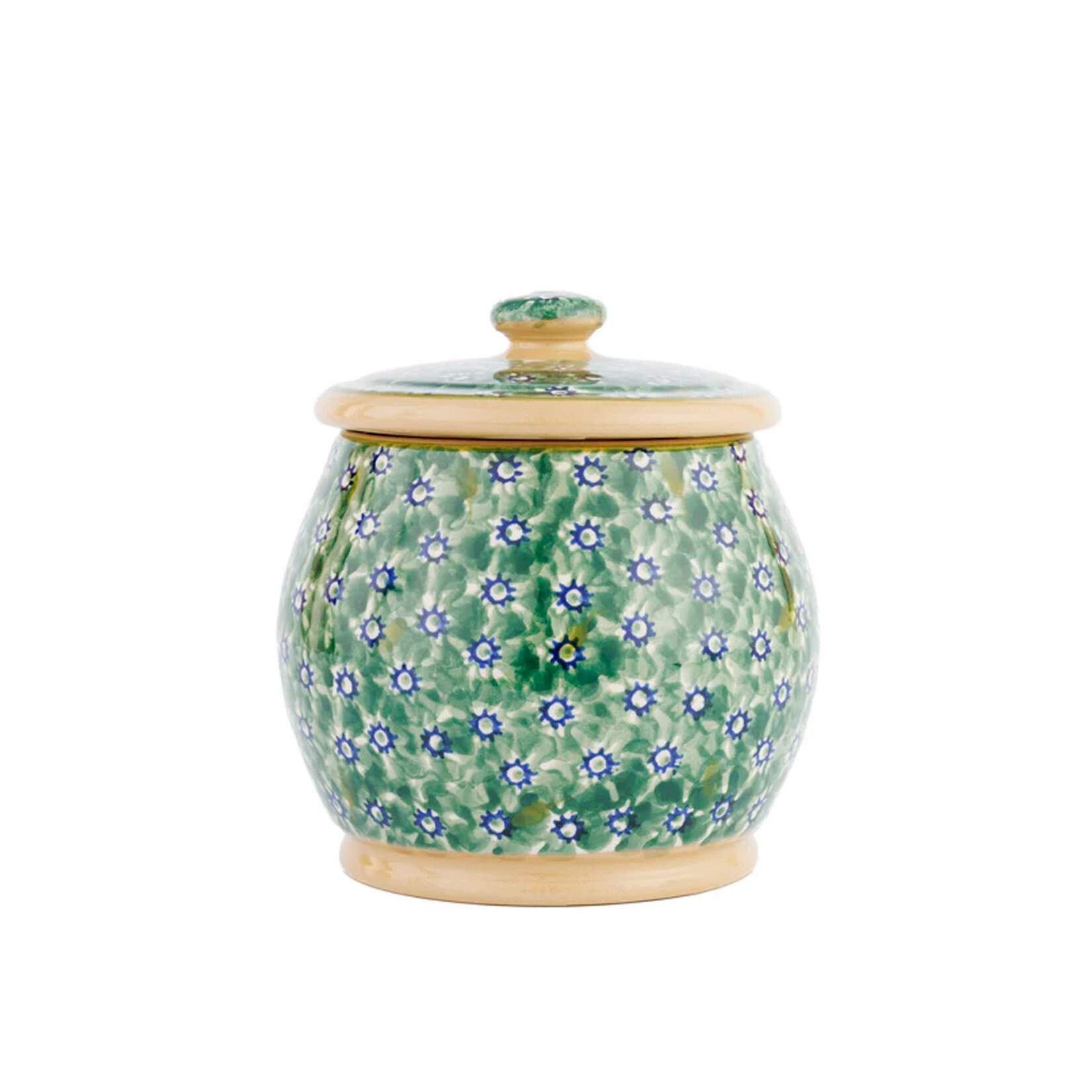 KITCHEN & ACCESSORIES NICHOLAS MOSSE SML ROUND LIDDED JAR - Green Lawn
