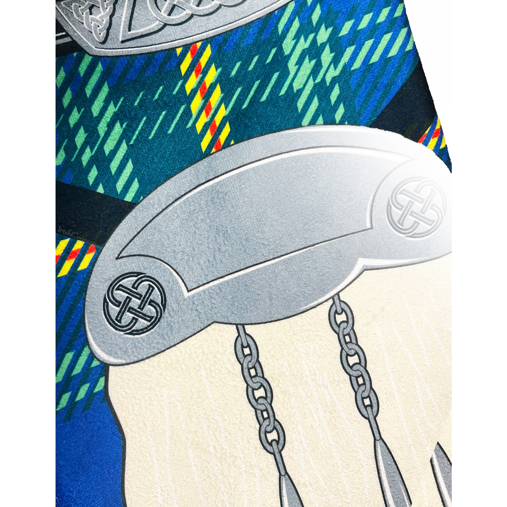 NOVELTY INSTAKILT BEACH TOWEL - Blue