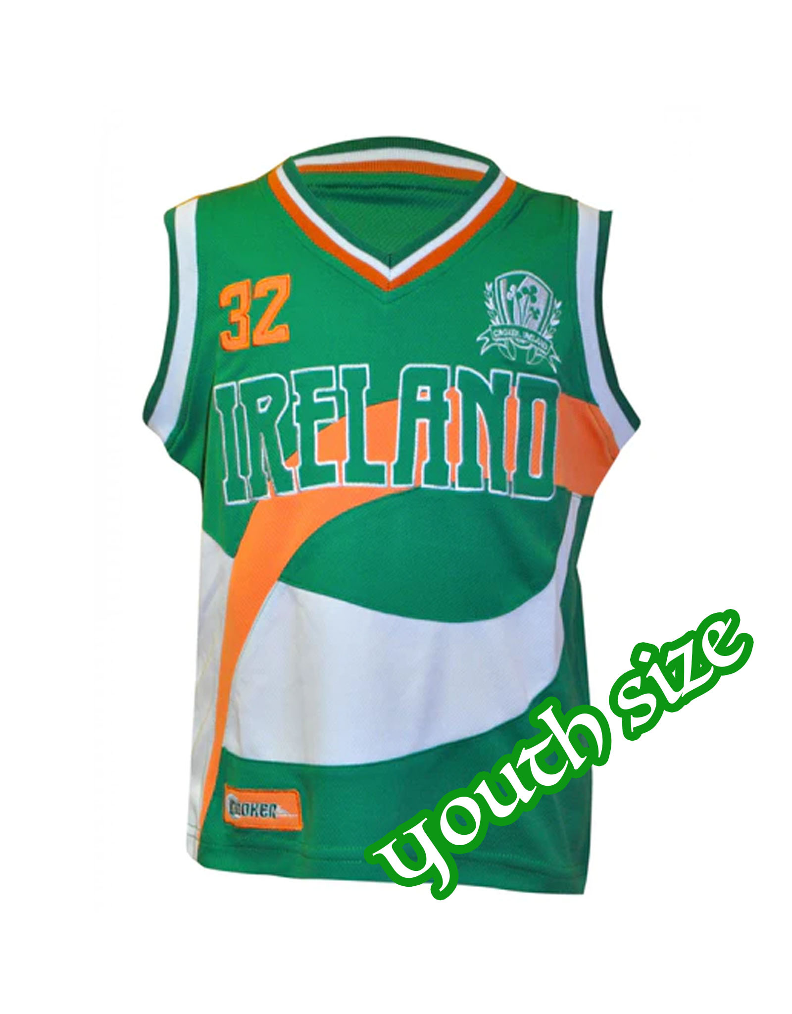 KIDS CLOTHES Clearance: CROKER IRELAND KIDS BASKETBALL JERSEY :Final Sale