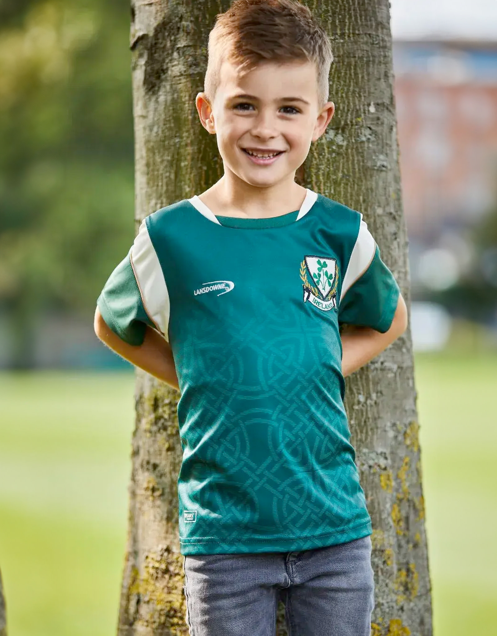 KIDS CLOTHES LANSDOWNE KIDS BOTTLE GRN CELTIC PERFORMANCE TOP