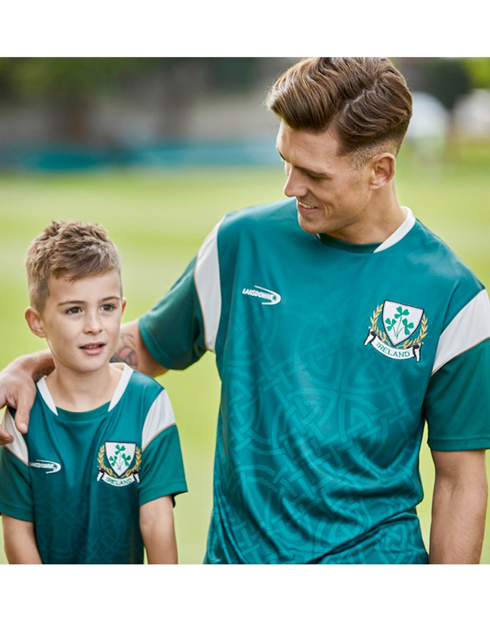 SPORTSWEAR LANSDOWNE BOTTLE GRN CELTIC PERFORMANCE TOP