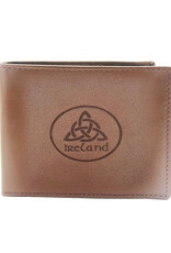 ACCESSORIES TINNAKEENLY GENTS WALLET - Trinity Grn/Tan Leather