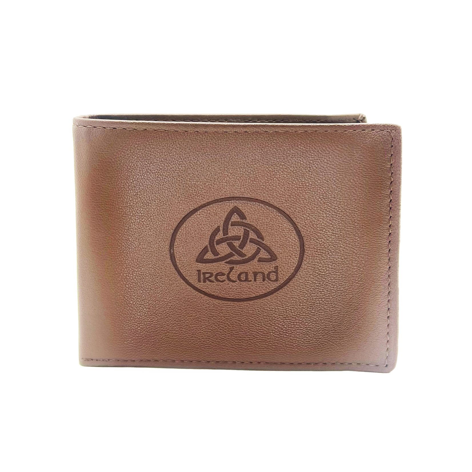 ACCESSORIES TINNAKEENLY GENTS WALLET - Trinity Grn/Tan Leather