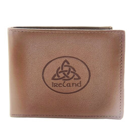 ACCESSORIES TINNAKEENLY GENTS WALLET - Trinity Grn/Tan Leather