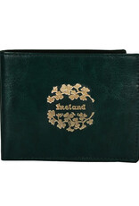 ACCESSORIES TINNAKEENLY GENTS WALLET - Ireland Grn/Gold Leather