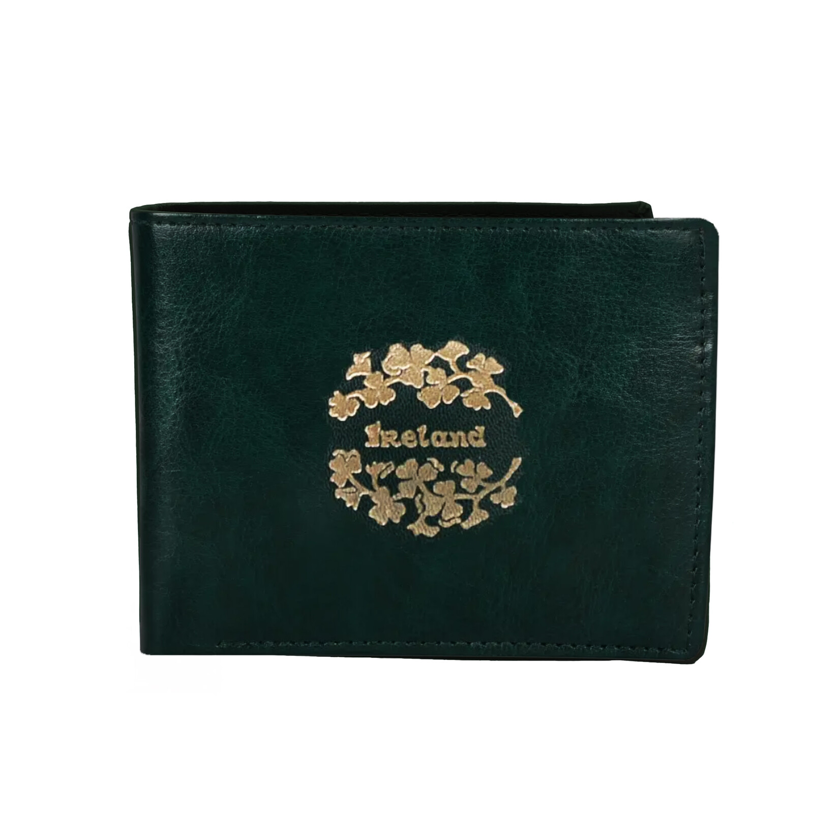 ACCESSORIES TINNAKEENLY GENTS WALLET - Ireland Grn/Gold Leather
