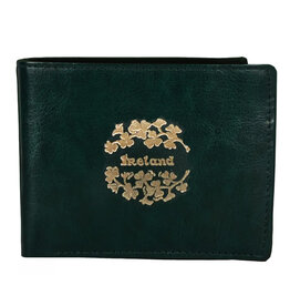 ACCESSORIES TINNAKEENLY GENTS WALLET - Ireland Grn/Gold Leather