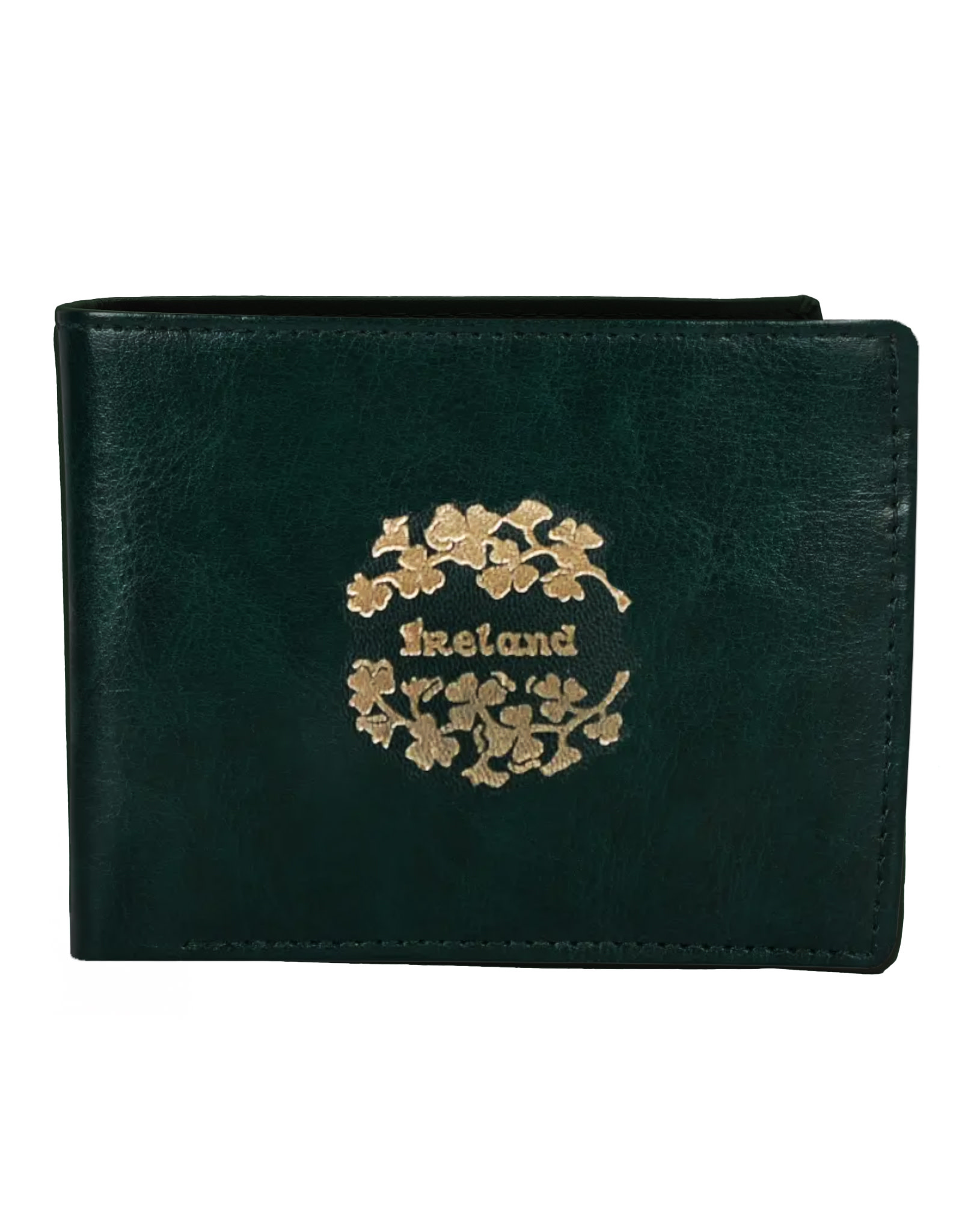 ACCESSORIES TINNAKEENLY GENTS WALLET - Ireland Grn/Gold Leather