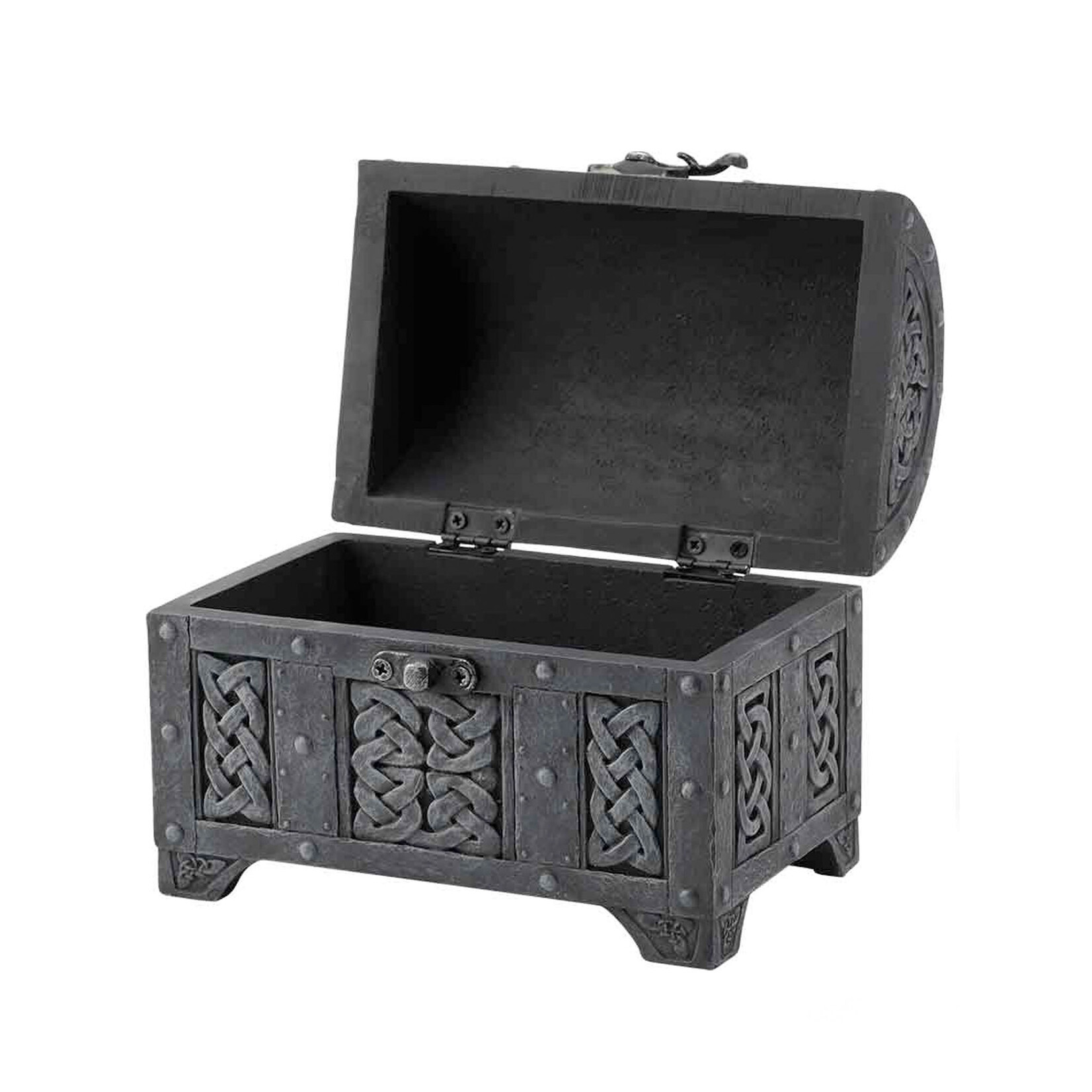 DECOR CELTIC TREASURE CHEST BOX - Black