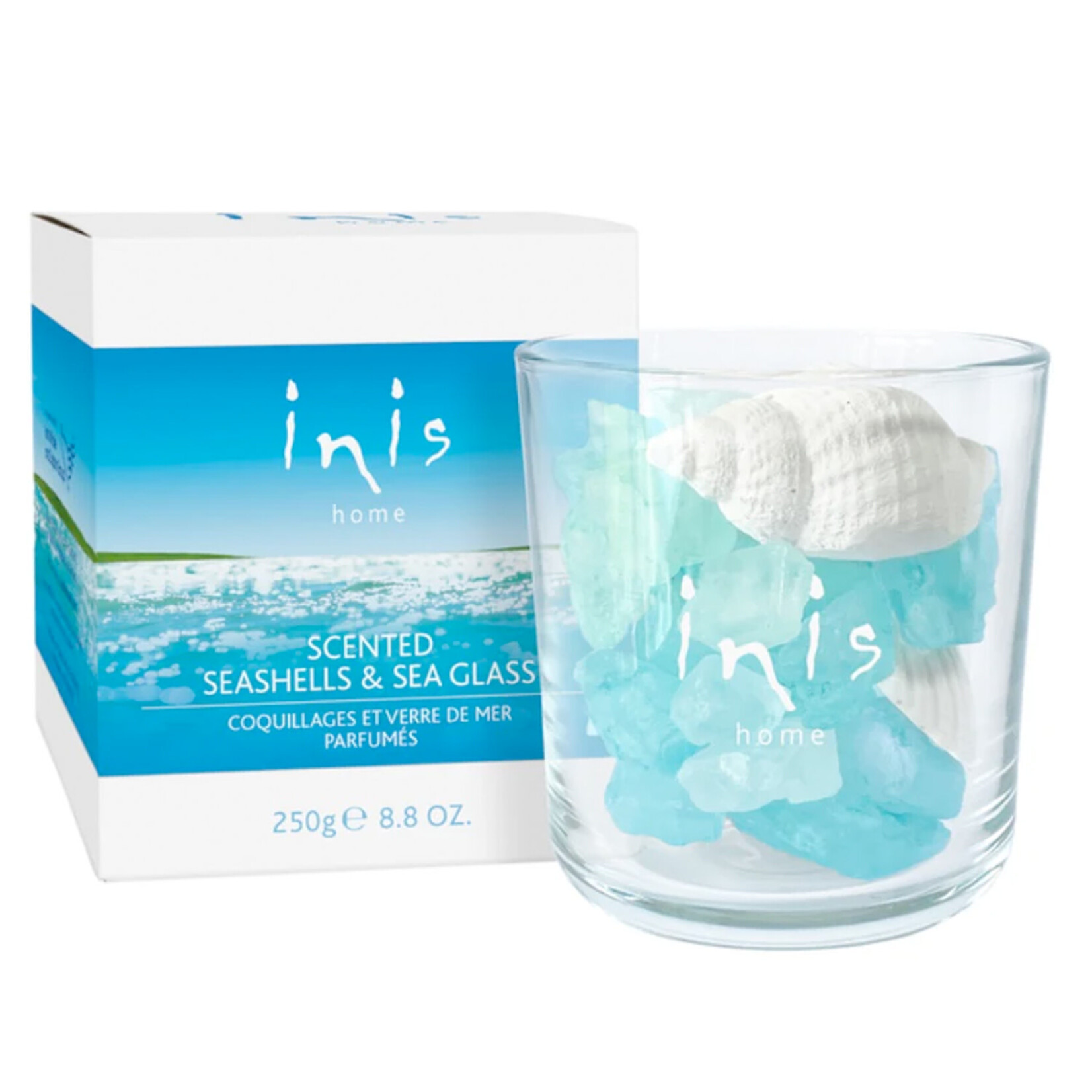 FRAGRANCES INIS HOME SCENTED SEASHELLS & SEA GLASS (250g)