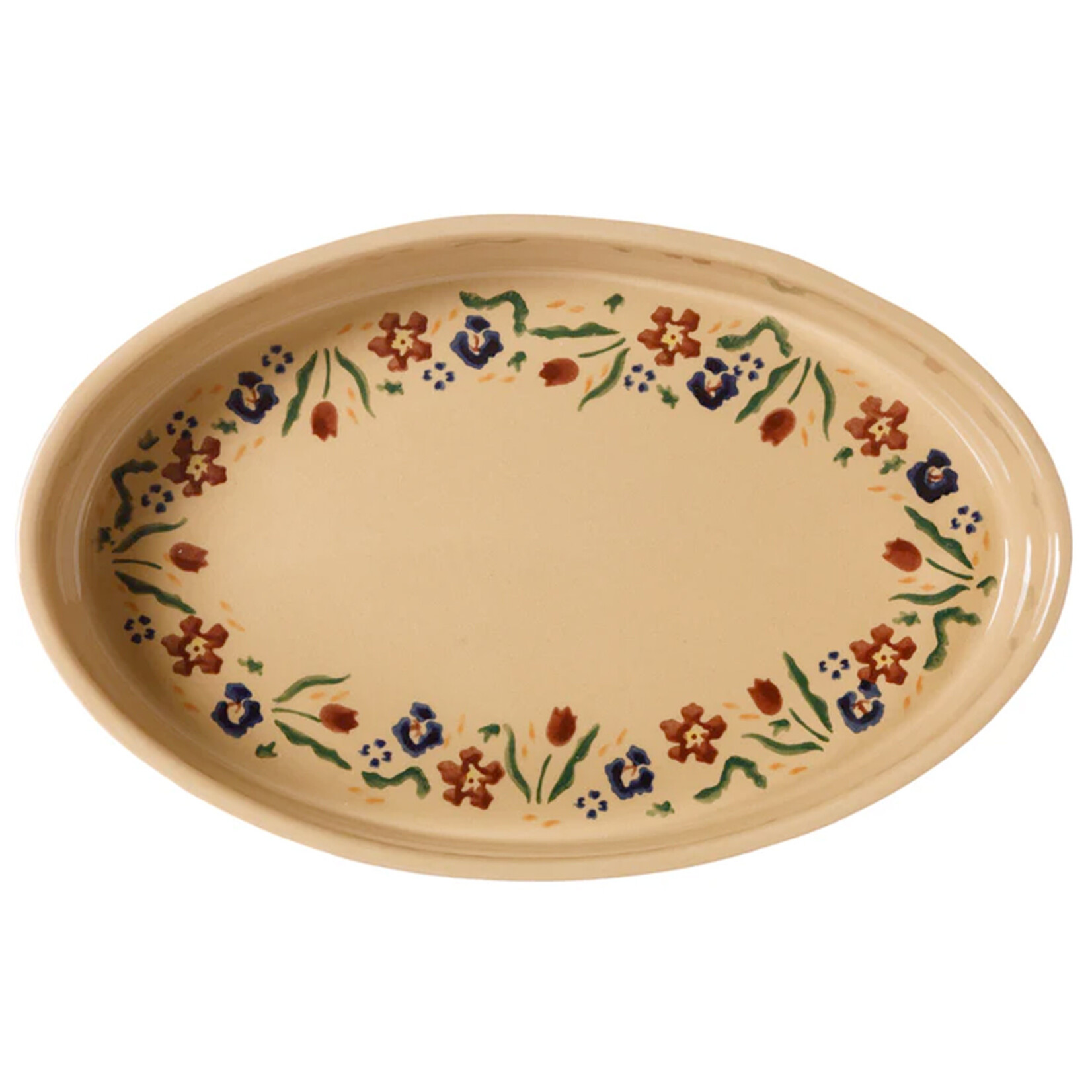 KITCHEN & ACCESSORIES NICHOLAS MOSSE MEDIUM OVAL OVEN DISH - Wild Flower