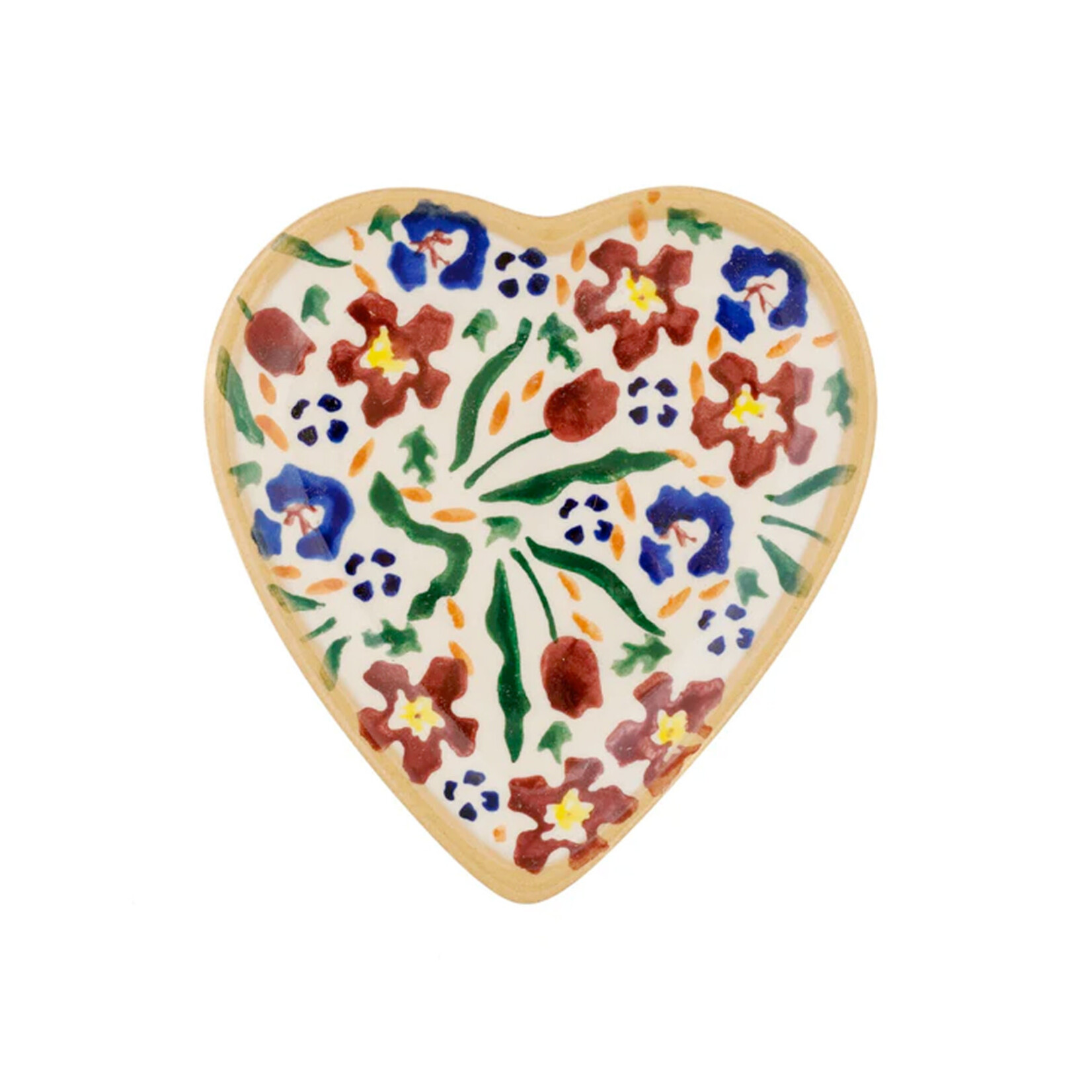 KITCHEN & ACCESSORIES NICHOLAS MOSSE TINY HEART PLATE - Wild Flower