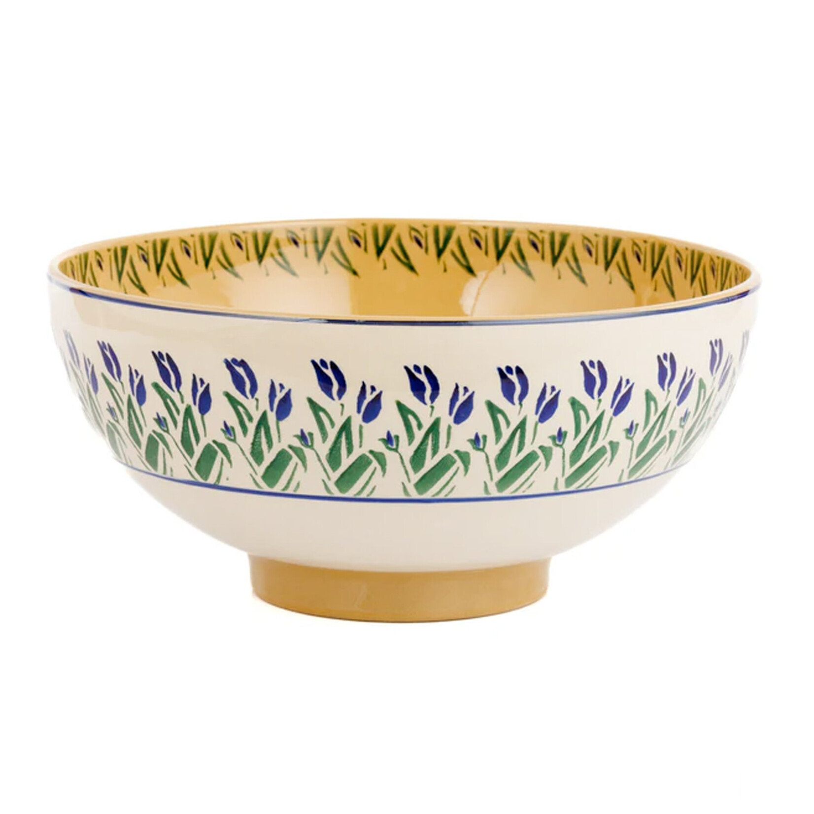 KITCHEN & ACCESSORIES NICHOLAS MOSSE LARGE SALAD BOWL - Blue Blooms