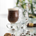 BARWARE GALWAY CRYSTAL IRISH COFFEE GLASSES - Blessing (2)