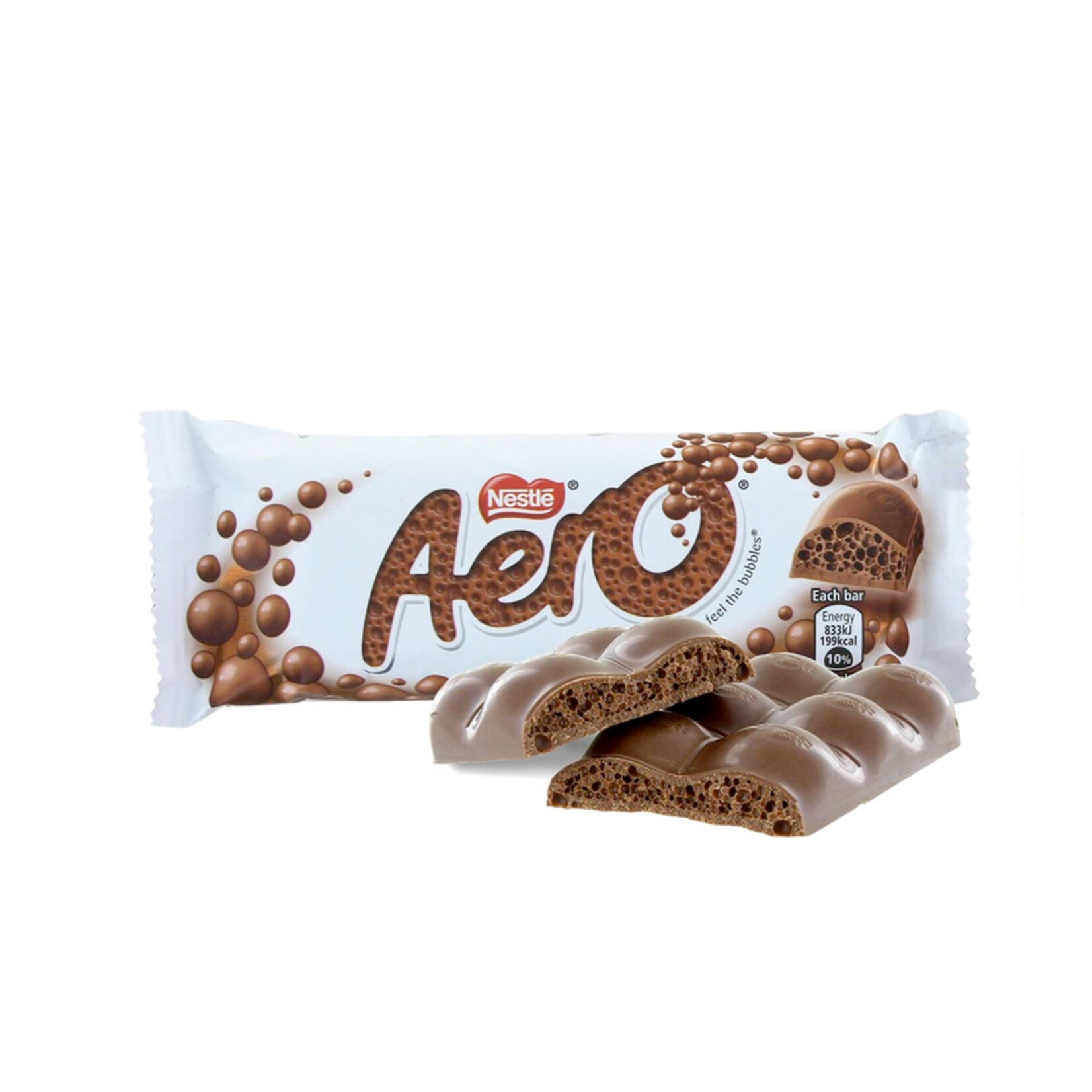 CANDY NESTLE AERO MILK CHOCOLATE BAR (36g) - CANDY