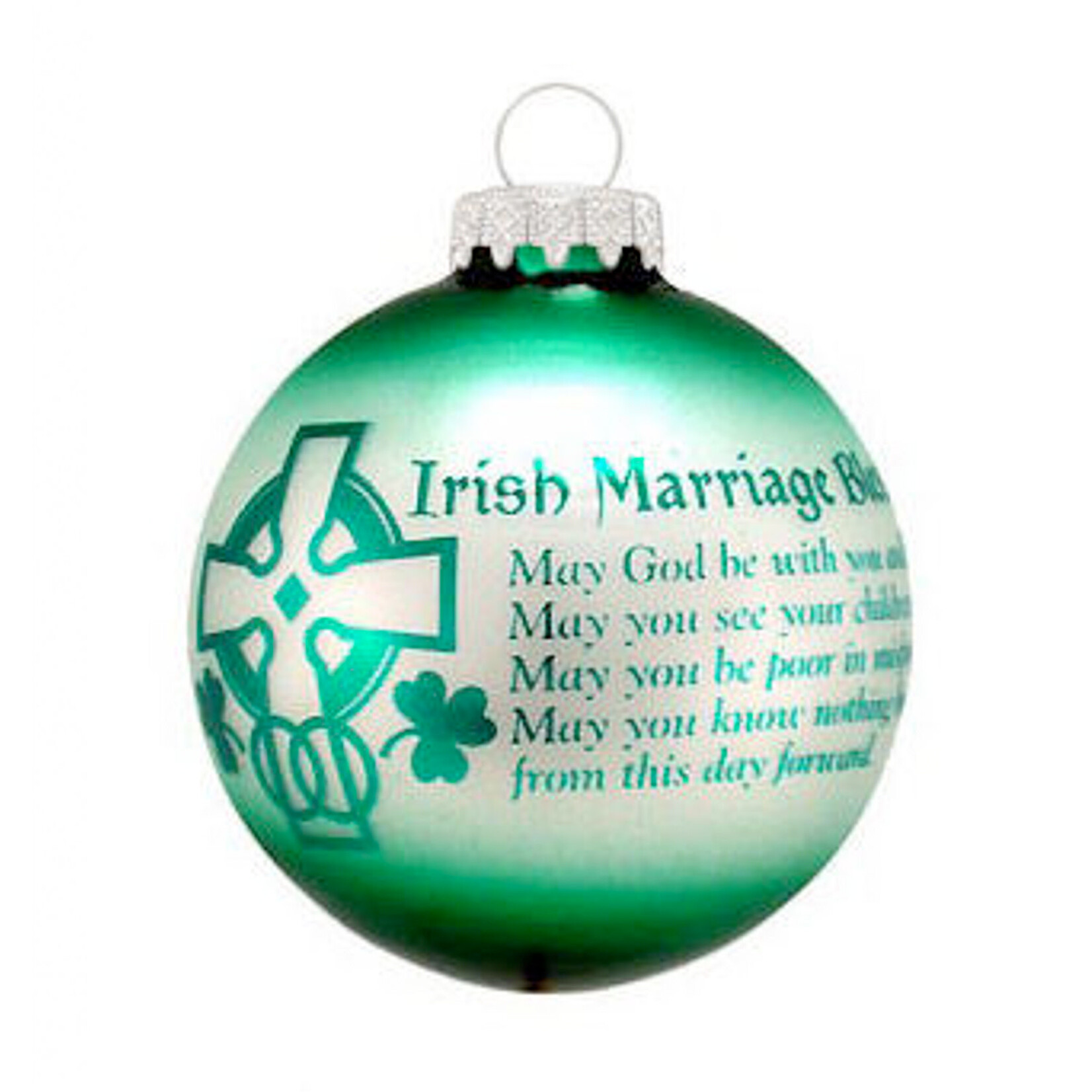 ORNAMENTS IRISH MARRIAGE BLESSING ORNAMENT