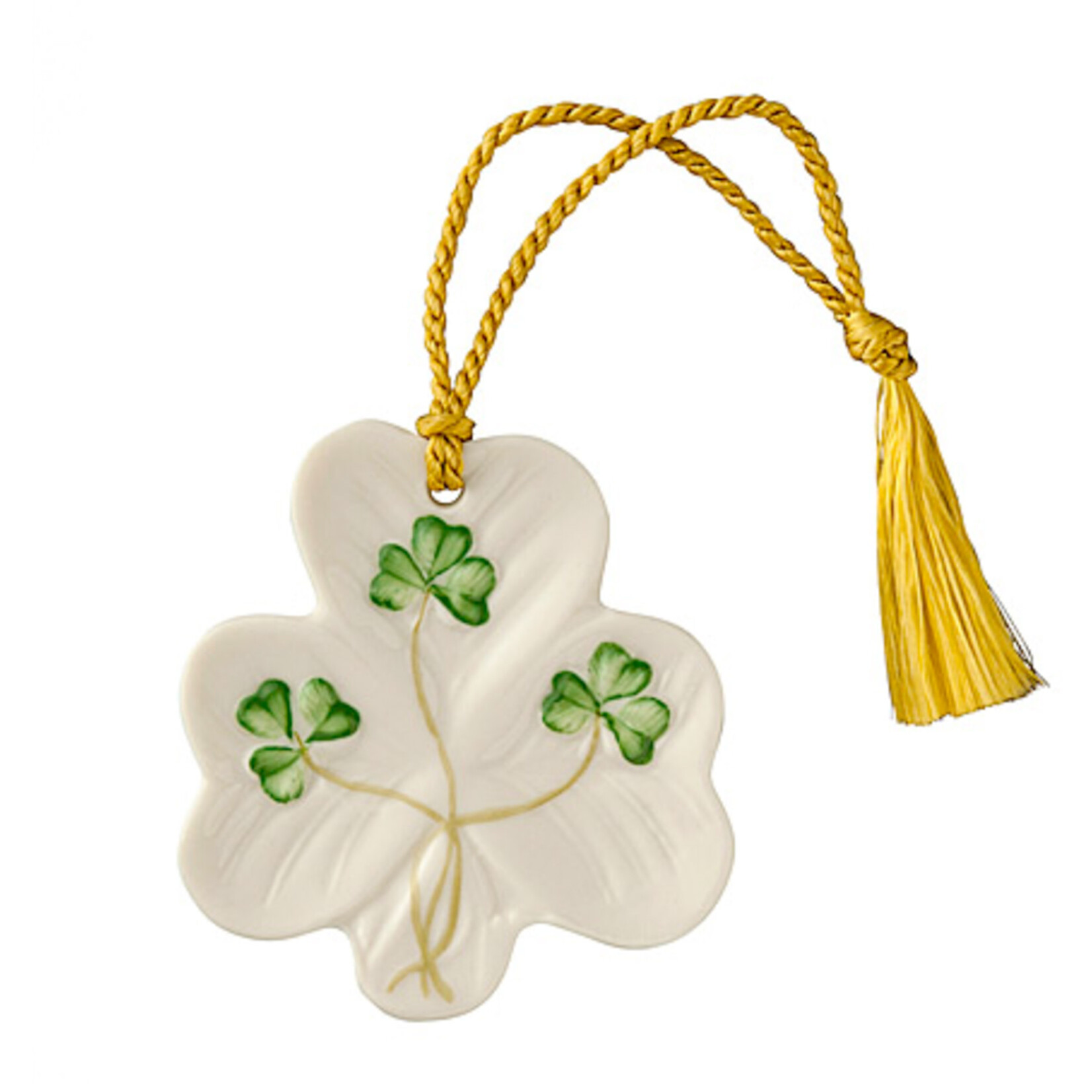 ORNAMENTS BELLEEK ORNAMENT - Classic Shamrock